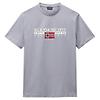 Napapijri Men's Aylmer Short Sleeve T-Shirt - Ultimate Grey Colour thumbnail