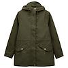 Joules Women's Portwell Waterproof Raincoat - Green Grapeleaf Colour thumbnail