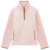 Joules Women's Heritage Quarter Zip Fleece - Light Pink Colour thumbnail