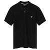 PS By Paul Smith Men's Cotton-Piqué Zebra Logo Polo Shirt - Black Colour thumbnail