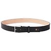 Paul Smith Men's 'Artist Stripe' Stitch Leather Belt - Black Colour thumbnail