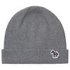 Paul Smith Men's Zebra Logo Ribbed Lambswool Beanie Hat - Grey Colour thumbnail