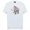 Paul Smith Men's 'Graffiti Mammoth' Print T-Shirt - White Colour thumbnail