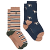 Joules Men's Kingsbury Socks 2 Pack UK 7-12 - Navy/Camel Colour thumbnail