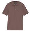 Lyle & Scott Men's Superfine Polo Shirt - Plum Truffle Colour thumbnail