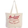 Barbour Script Tote Bag - Red Logo Colour thumbnail