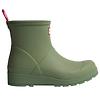 Hunter Women's Play Short Wellington Boots - Lichen Green Colour thumbnail