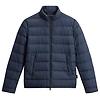 Woolrich Men's Lightweight Microfibre Down Jacket - Melton Blue Colour thumbnail