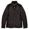 Joules Women's Braemar Luxe Showerproof Diamond Quilted Coat - Black Colour thumbnail
