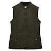 Joules Women's Minx Showerproof Diamond Quilted Gilet - Green Colour thumbnail