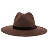 Joules Women's Grove Wool Fedora Hat - Chocolate Brown Colour thumbnail