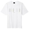 PS By Paul Smith Men's Stitch Stripe Print T-Shirt - White Colour thumbnail