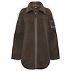 Didriksons Women's Umi Full-Zip Jacket - Dark Mocha Colour thumbnail