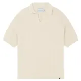 Thumbnail 1 of Peregrine Men's Alma Seersucker Knitted Made In England Polo Shirt - White