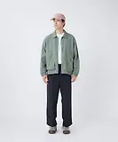 Thumbnail 2 of Snow Peak Light Dobby Cloth Harrington Jacket - Foliage