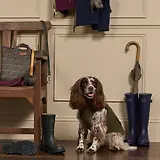Thumbnail 6 of Joules Fairbourne Fleece Dog Jacket - Khaki