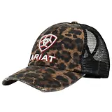 Thumbnail 1 of Ariat Women's Embossed Logo Cheetah Print Cap - Black