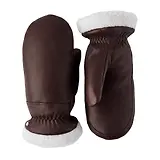 Thumbnail 1 of Hestra Women's Edda Lambskin Mittens - Espresso