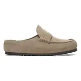 Thumbnail 4 of Birkenstock Unisex Naples Wrapped Suede Leather Regular Clogs - Taupe
