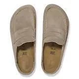 Thumbnail 3 of Birkenstock Unisex Naples Wrapped Suede Leather Regular Clogs - Taupe