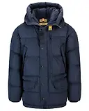 Thumbnail 1 of Parajumpers Men's Harraseeket Hooded Down Parka Jacket - Blue Navy