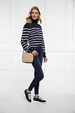 Thumbnail 7 of Holland Cooper Women's Chelsea Court Trainers - Ink Navy