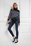 Thumbnail 10 of Holland Cooper Women's Chelsea Court Trainers - Ink Navy