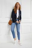 Thumbnail 11 of Holland Cooper Women's Chelsea Court Trainers - White
