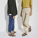 Thumbnail 11 of Birkenstock Unisex Arizona Birko-Flor Nubuck Regular Sandals - Mocca
