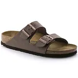 Thumbnail 1 of Birkenstock Unisex Arizona Birko-Flor Nubuck Regular Sandals - Mocca