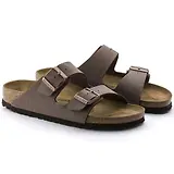 Thumbnail 5 of Birkenstock Unisex Arizona Birko-Flor Nubuck Regular Sandals - Mocca