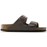 Thumbnail 3 of Birkenstock Unisex Arizona Birko-Flor Nubuck Regular Sandals - Mocca