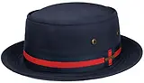 Thumbnail 1 of Stetson Classic Band Pork Pie Cloth Hat - Dark Navy