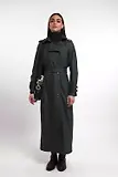 Thumbnail 6 of Holland Cooper Women's Full Length Kendal Waterproof Trench Coat - Evergreen