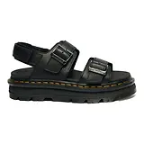 Thumbnail 1 of Dr. Martens Women's Zebzag Pisa Leather Platform Sandals - Black