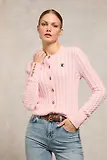 Thumbnail 2 of Holland Cooper Women's Cotswold Cardigan - Soft Pink