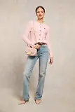 Thumbnail 3 of Holland Cooper Women's Cotswold Cardigan - Soft Pink