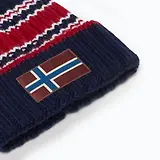 Thumbnail 3 of Napapijri Areuse Beanie - Blue Marine