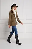 Thumbnail 4 of Holland Cooper Women's Sherpa Lined Regency Wellingtons - Matte Black