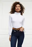 Thumbnail 11 of Holland Cooper Women's Lilibet Jersey Tee - White