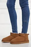 Thumbnail 3 of Holland Cooper Women's Ultra Mini Shearling Boots - Tan