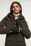 Thumbnail 6 of Holland Cooper Women's Cortina Fingerless Gloves - Fern Green