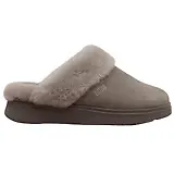 Thumbnail 1 of FitFlop Women's GEN-FF Shearling Suede Slippers - Taupe