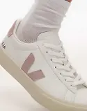Thumbnail 8 of VEJA Women's Campo Leather Sneaker - White Babe