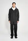 Thumbnail 2 of Stutterheim Stockholm Lightweight Patch Raincoat - Matte Black