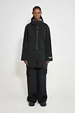 Thumbnail 8 of Stutterheim Stockholm Lightweight Patch Raincoat - Matte Black