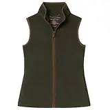 Thumbnail 1 of Holland Cooper Women's Country Fleece Gilet - Khaki Canvas