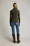 Thumbnail 5 of Holland Cooper Women's Country Fleece Gilet - Khaki Canvas
