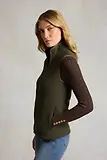 Thumbnail 4 of Holland Cooper Women's Country Fleece Gilet - Khaki Canvas