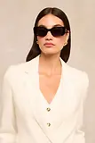 Thumbnail 2 of Holland Cooper Women's Paris Narrow Sunglasses - Tortoiseshell
